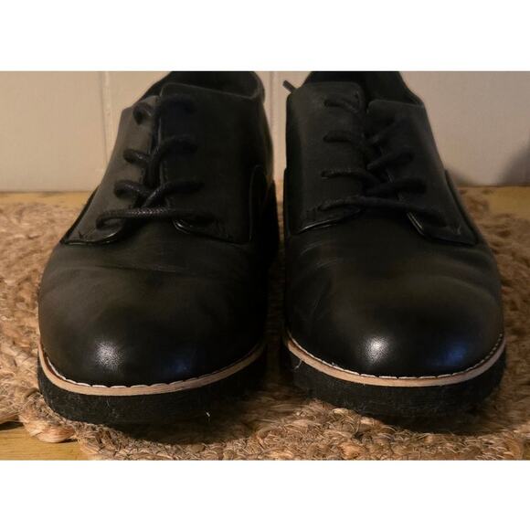 ALDO Cerquedaflex Black Ladies Oxford Shoes Size US 7.5 - Picture 4 of 9